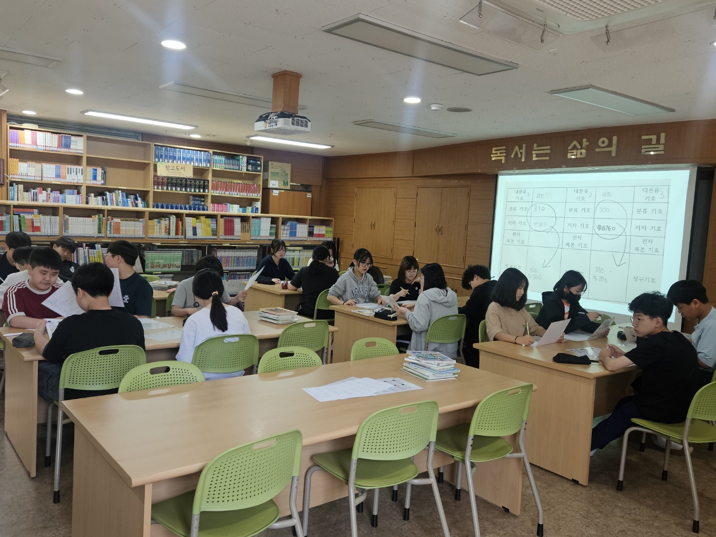 6학년 도서관 정보활용 교육